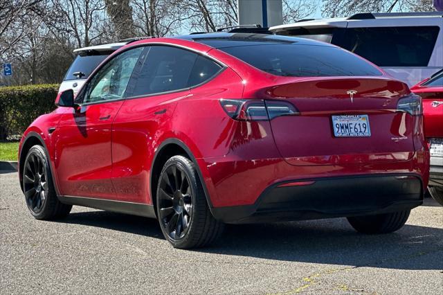 used 2020 Tesla Model Y car, priced at $30,000