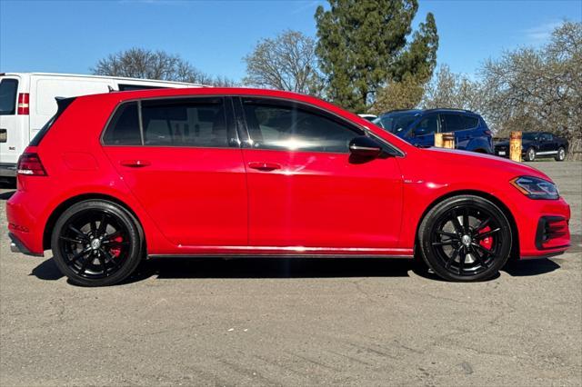 used 2021 Volkswagen Golf GTI car, priced at $27,000