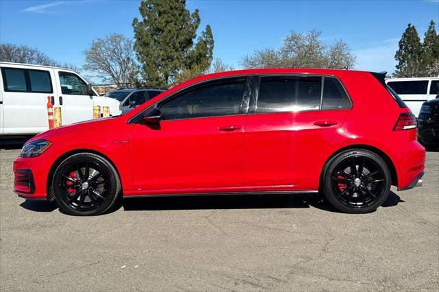 used 2021 Volkswagen Golf GTI car, priced at $27,000