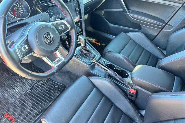 used 2021 Volkswagen Golf GTI car, priced at $27,000