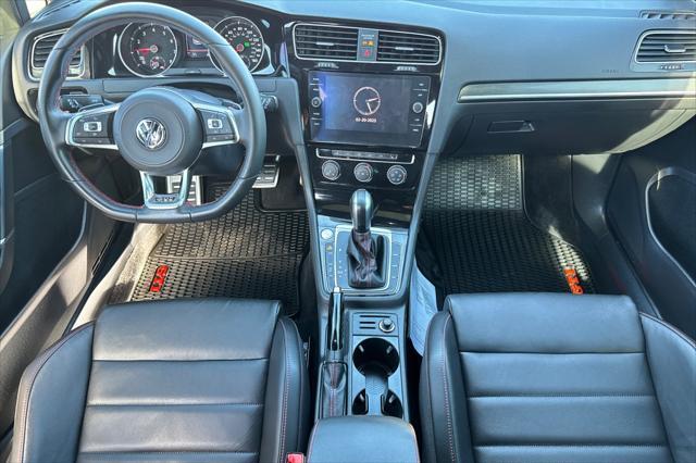 used 2021 Volkswagen Golf GTI car, priced at $27,000