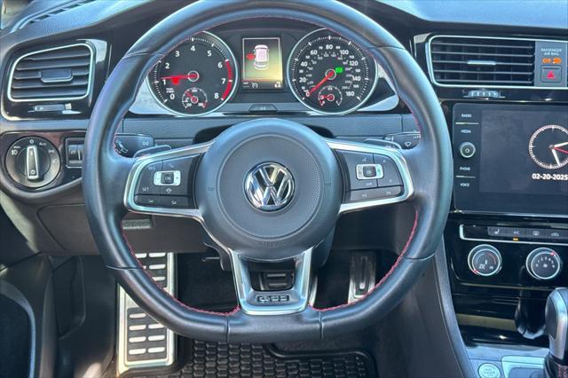 used 2021 Volkswagen Golf GTI car, priced at $27,000