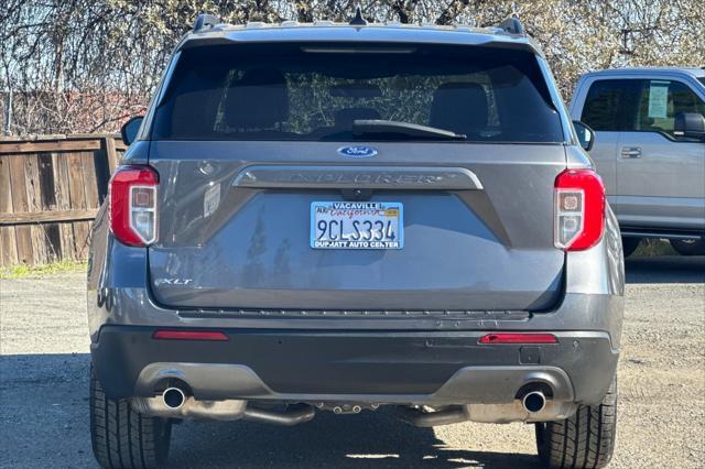 used 2022 Ford Explorer car, priced at $27,500