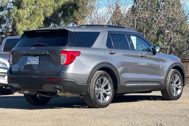 used 2022 Ford Explorer car, priced at $27,500