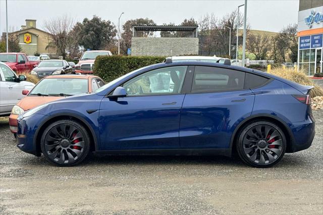 used 2022 Tesla Model Y car, priced at $32,500