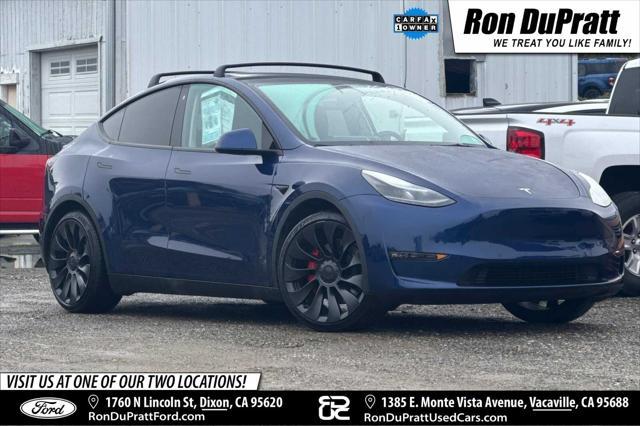 used 2022 Tesla Model Y car, priced at $32,500