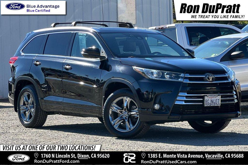used 2018 Toyota Highlander car, priced at $27,000