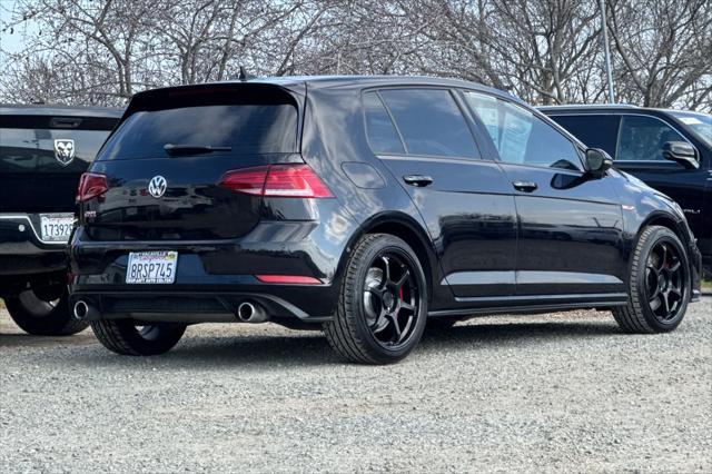 used 2020 Volkswagen Golf GTI car, priced at $19,500