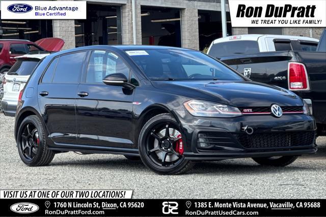 used 2020 Volkswagen Golf GTI car, priced at $20,500