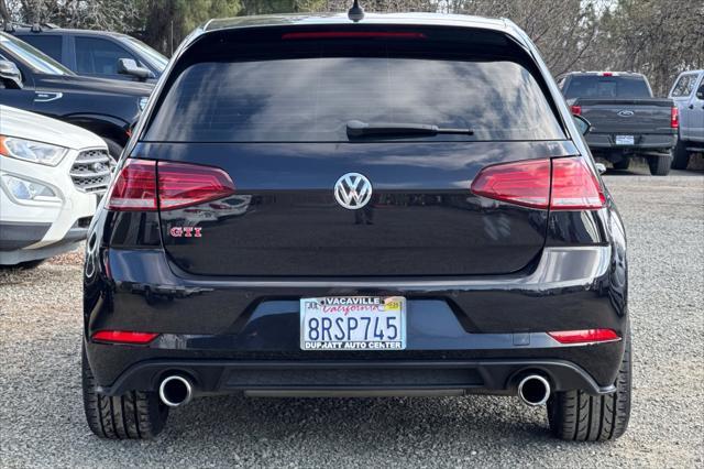 used 2020 Volkswagen Golf GTI car, priced at $19,500