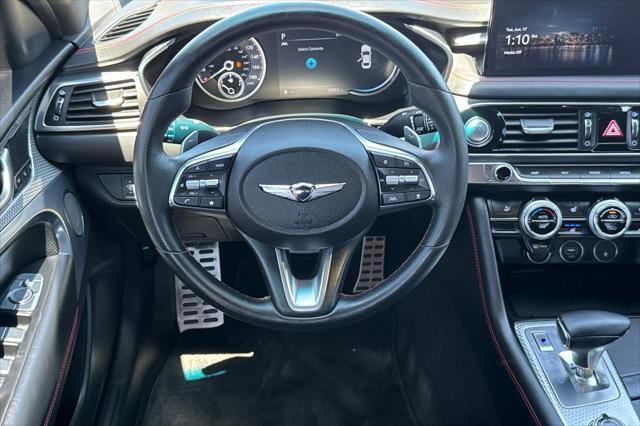 used 2022 Genesis G70 car, priced at $33,500