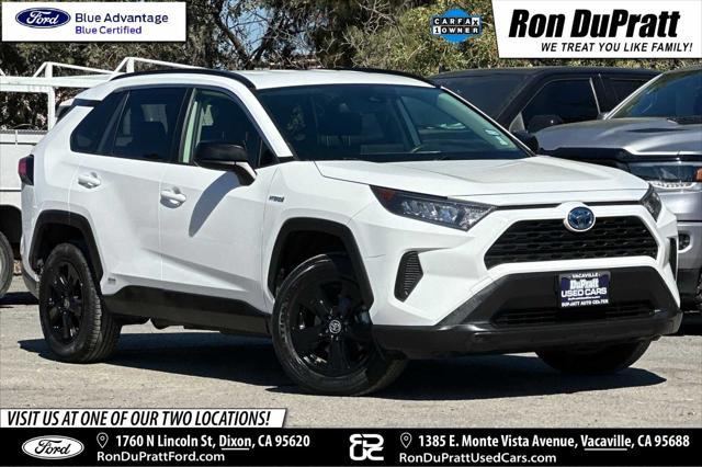 used 2021 Toyota RAV4 Hybrid car, priced at $31,500