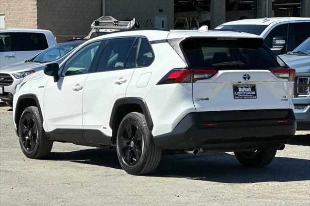 used 2021 Toyota RAV4 Hybrid car, priced at $31,500