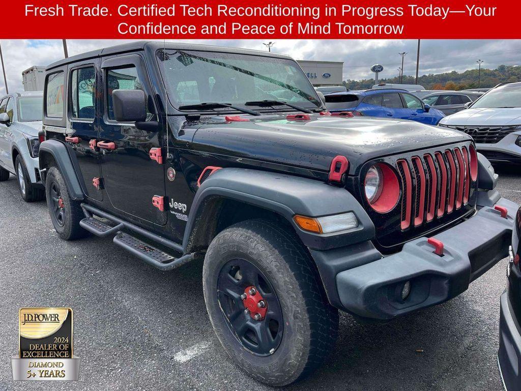 used 2021 Jeep Wrangler Unlimited car, priced at $27,889