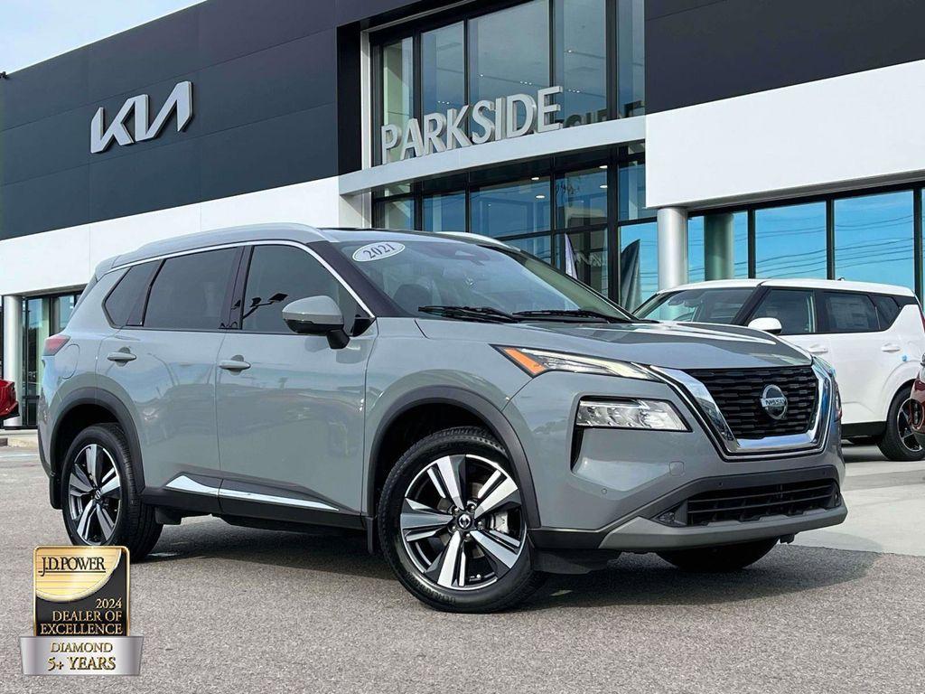 used 2021 Nissan Rogue car, priced at $17,487