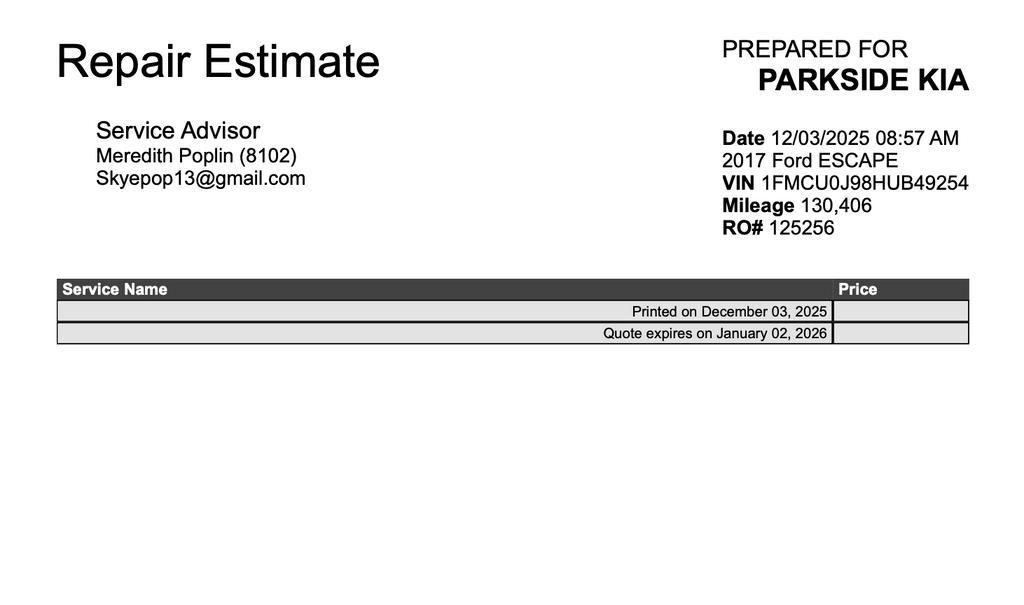 used 2017 Ford Escape car, priced at $8,889