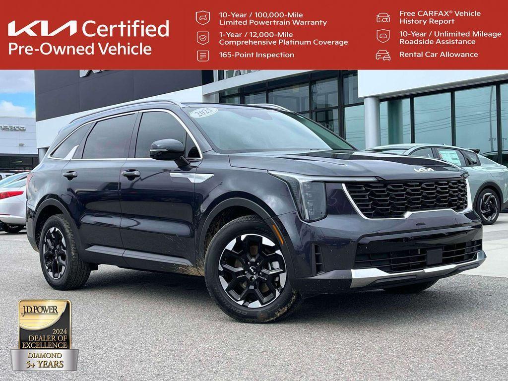 used 2025 Kia Sorento car, priced at $31,489