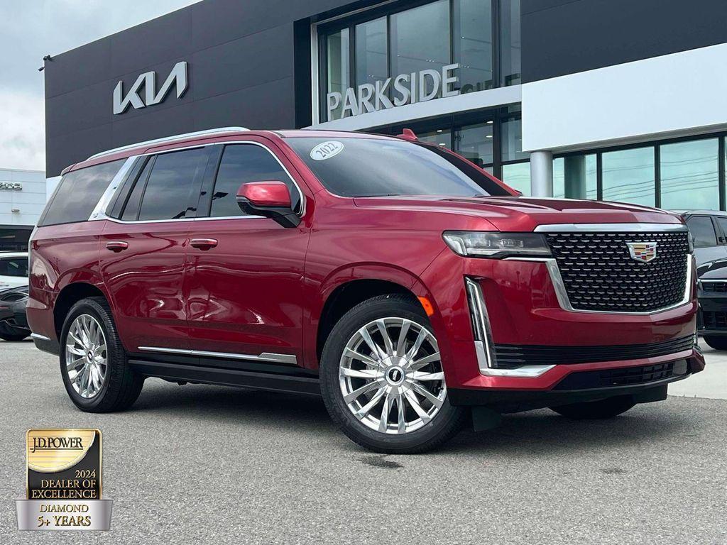 used 2022 Cadillac Escalade car, priced at $49,989