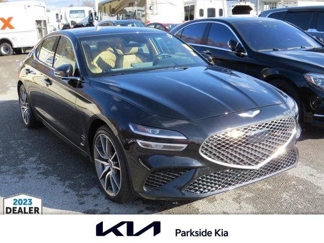 used 2022 Genesis G70 car, priced at $34,449