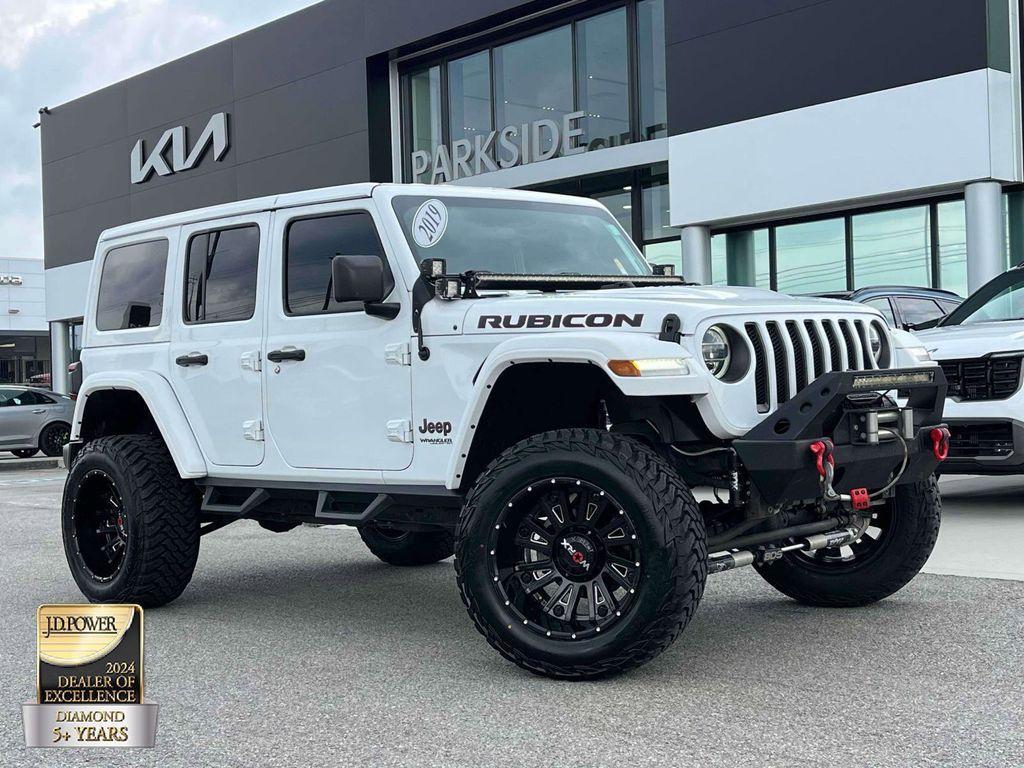 used 2019 Jeep Wrangler Unlimited car, priced at $29,888