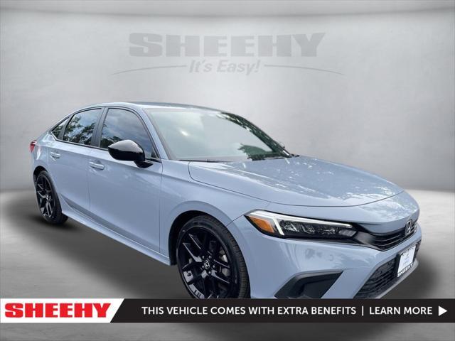 used 2022 Honda Civic car, priced at $24,810