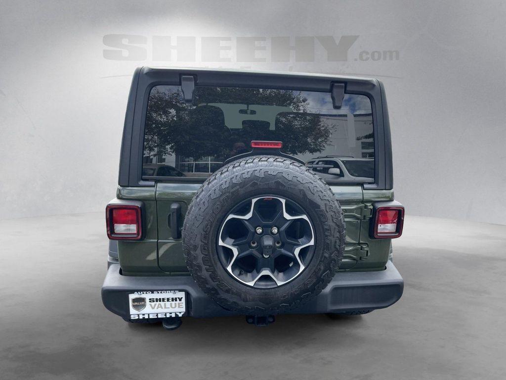 used 2021 Jeep Wrangler Unlimited car, priced at $26,403