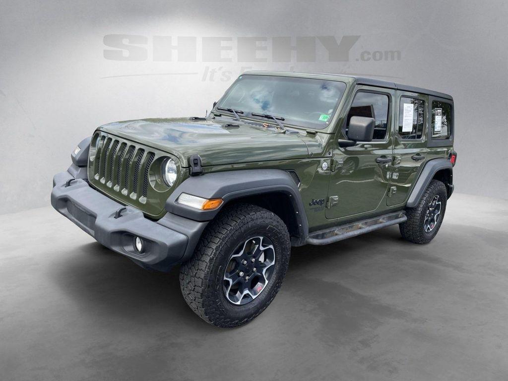 used 2021 Jeep Wrangler Unlimited car, priced at $26,403