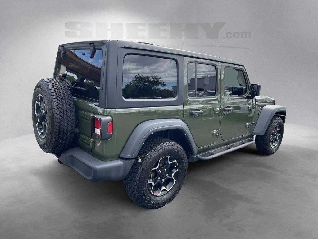 used 2021 Jeep Wrangler Unlimited car, priced at $26,403