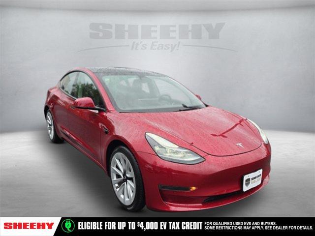 used 2022 Tesla Model 3 car, priced at $20,800