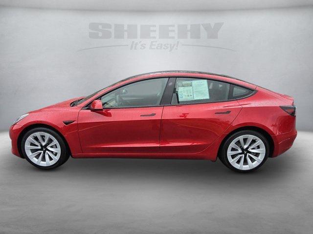 used 2022 Tesla Model 3 car, priced at $20,800