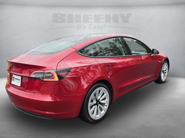 used 2022 Tesla Model 3 car, priced at $20,800