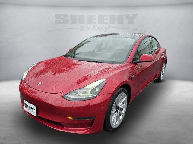 used 2022 Tesla Model 3 car, priced at $20,800