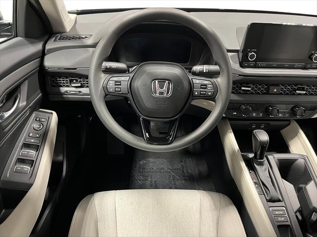 new 2025 Honda Accord car, priced at $30,705