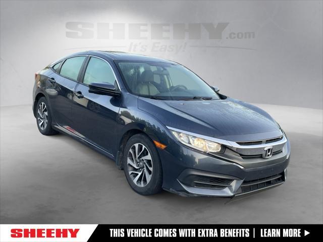 used 2016 Honda Civic car, priced at $13,904