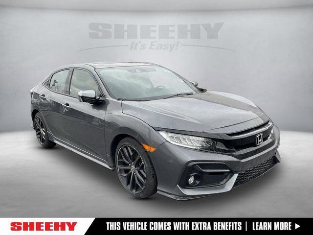 used 2021 Honda Civic car, priced at $24,550