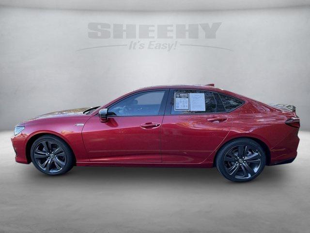 used 2021 Acura TLX car, priced at $27,680