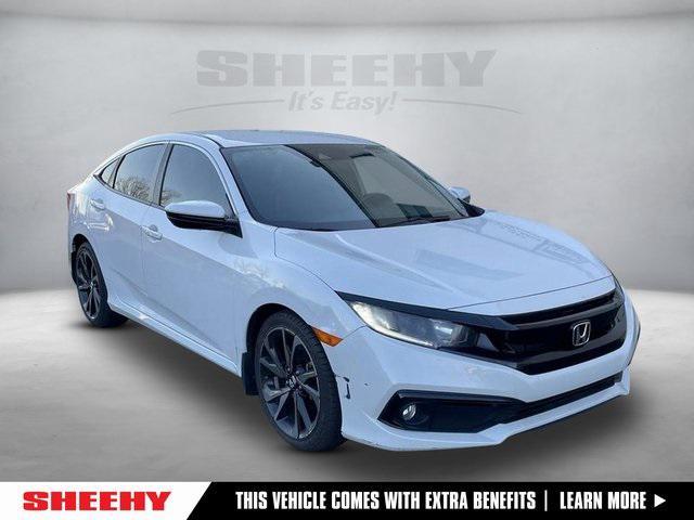 used 2021 Honda Civic car, priced at $18,314