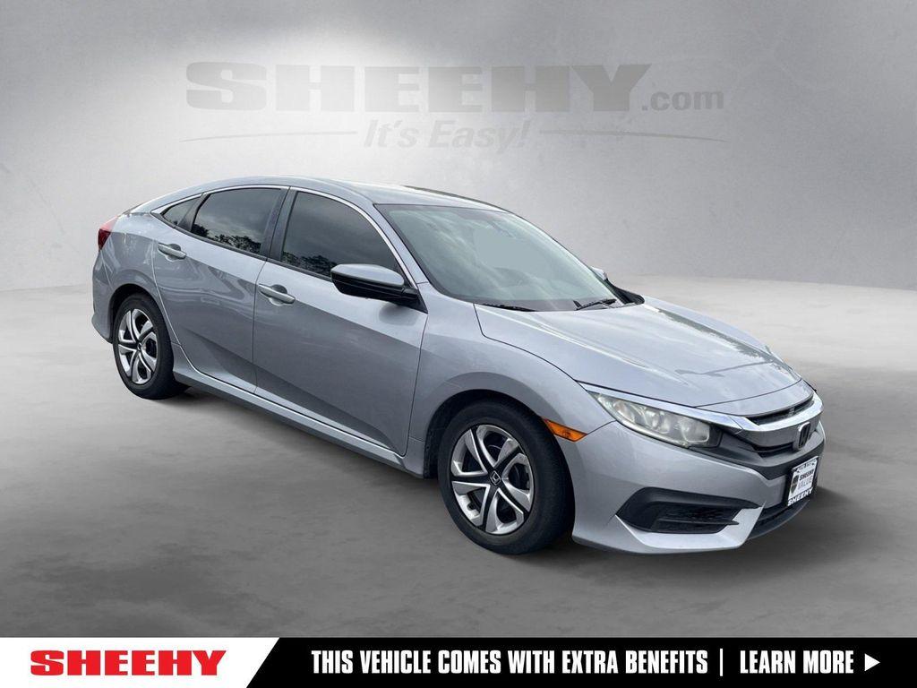 used 2016 Honda Civic car, priced at $13,566