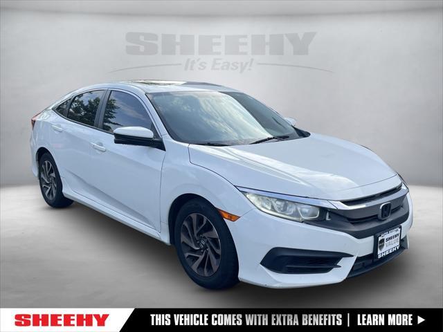 used 2016 Honda Civic car, priced at $13,500