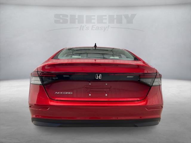 new 2025 Honda Accord car, priced at $30,705