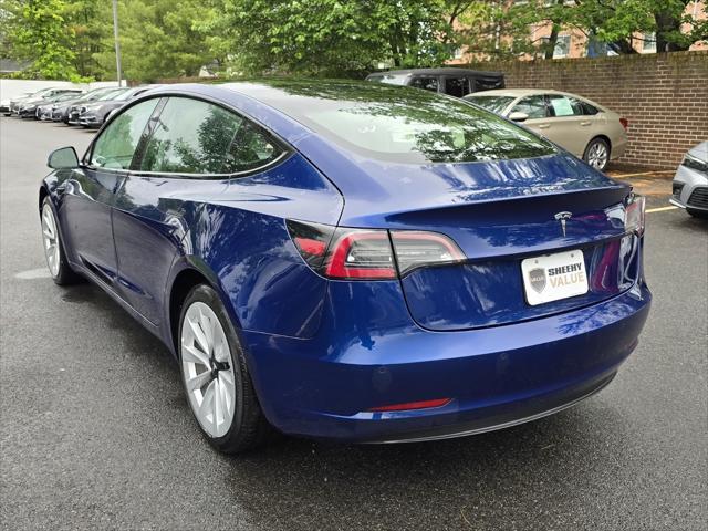 used 2022 Tesla Model 3 car, priced at $19,720