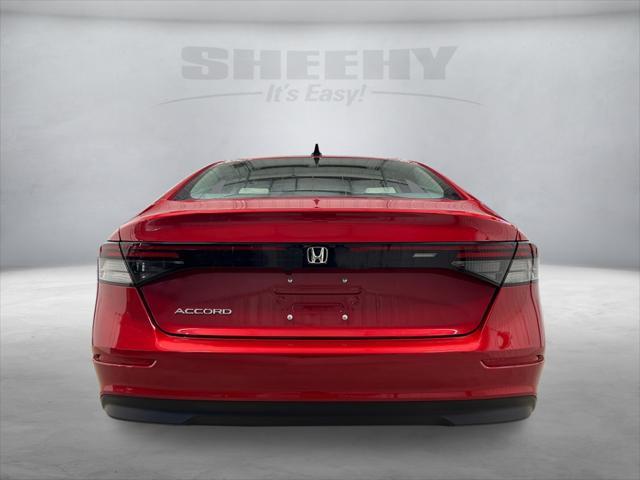 new 2025 Honda Accord car, priced at $30,705