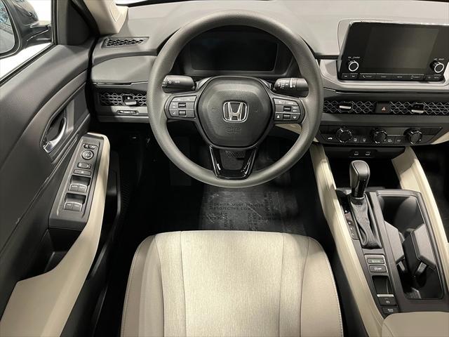 new 2025 Honda Accord car, priced at $30,705