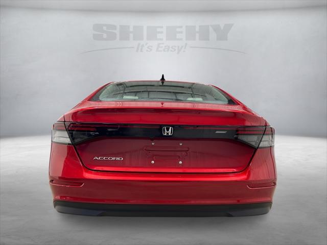 new 2025 Honda Accord car, priced at $30,705