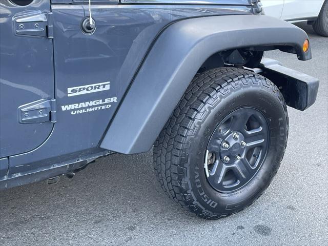 used 2017 Jeep Wrangler Unlimited car, priced at $19,450