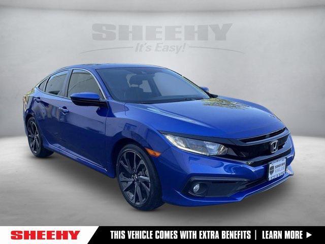 used 2020 Honda Civic car, priced at $18,152