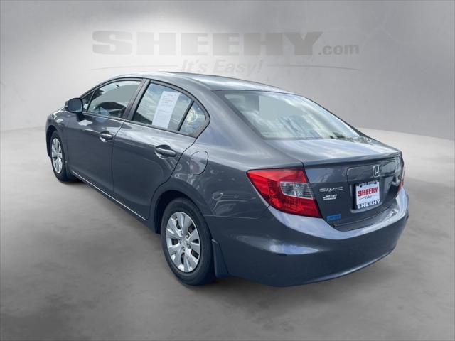 used 2012 Honda Civic car, priced at $8,656