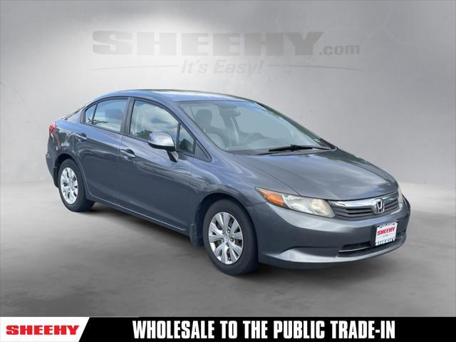 used 2012 Honda Civic car, priced at $8,656