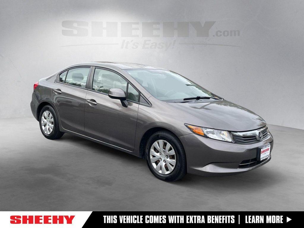 used 2012 Honda Civic car, priced at $7,620
