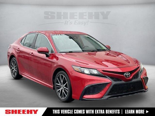 used 2021 Toyota Camry car, priced at $18,650